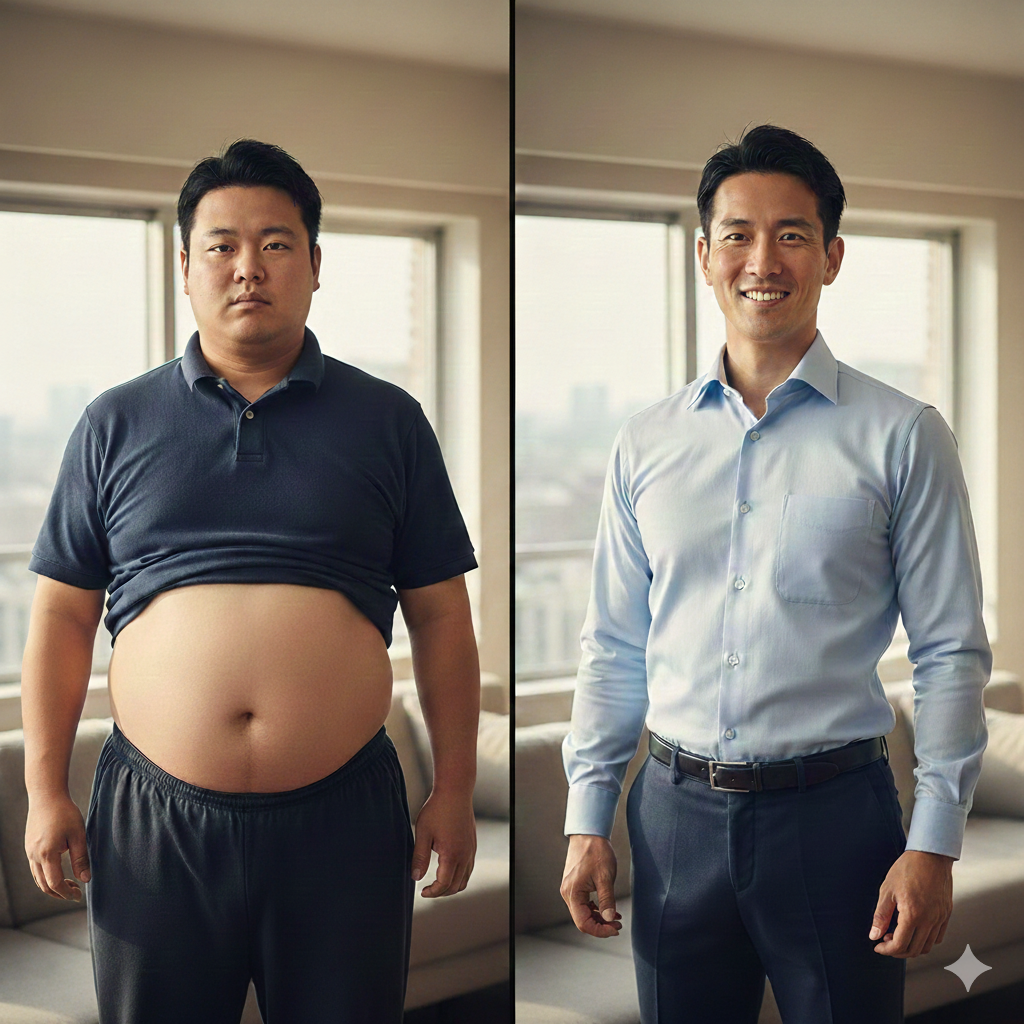 30代男性婚活婚活ダイエット！お腹から痩せる方法を和歌山市